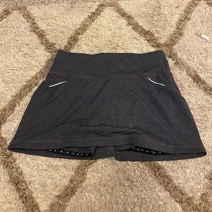 Athleta Charcoal Gray Tennis Skirt